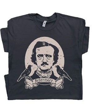 Edgar Allan Poe - Camiseta de manga corta para hombre, mujer y niños