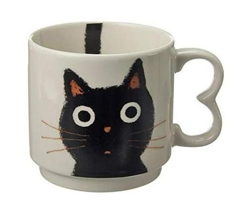 Decole NF-T13MA - Taza de café (cerámica), diseño de Gato Negro